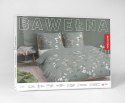 Pościel bawełniana 220x200 zielona ciemna biała kwiatki 5250 B Bawełna 48 Pościel bawełniana 220x200 zielona ciemna biała kwiatki 5250 B Bawełna 48