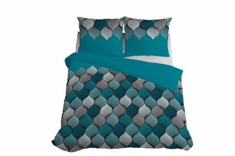 Pościel satynowa 220x200 Orientalna mozaika turkusowa 5226 A Home Satin 41 Pościel satynowa 220x200 Orientalna mozaika turkusowa 5226 A Home Satin 41
