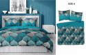 Pościel satynowa 220x200 Orientalna mozaika turkusowa 5226 A Home Satin 41