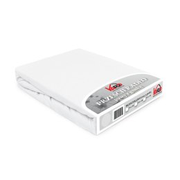 Prześcieradło jersey z gumką 120x200 białe 001 Constance KARO