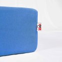 Prześcieradło jersey z gumką 140x200 chabrowe 011 Constance KARO Prześcieradło jersey z gumką 140x200 chabrowe 011 Constance KARO