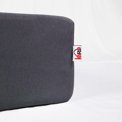 Prześcieradło jersey z gumką 160x200 antracytowe 041 Constance KARO Prześcieradło jersey z gumką 160x200 antracytowe 041 Constance KARO