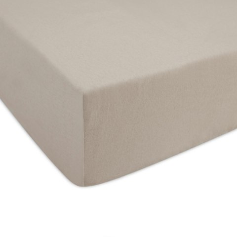 Prześcieradło jersey z gumką 160x200 kakaowe 046 Constance KARO Prześcieradło jersey z gumką 160x200 kakaowe 046 Constance KARO