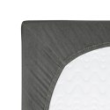 Prześcieradło jersey z gumką 160x200 szare 037 Constance KARO Prześcieradło jersey z gumką 160x200 szare 037 Constance KARO