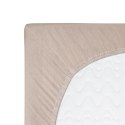 Prześcieradło jersey z gumką 180x200 beżowe 018 Constance KARO Prześcieradło jersey z gumką 180x200 beżowe 018 Constance KARO