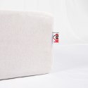 Prześcieradło jersey z gumką 180x200 białe 001 Constance KARO Prześcieradło jersey z gumką 180x200 białe 001 Constance KARO