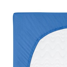 Prześcieradło jersey z gumką 180x200 chabrowe 011 Constance KARO