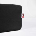 Prześcieradło jersey z gumką 180x200 czarne 027 Constance KARO Prześcieradło jersey z gumką 180x200 czarne 027 Constance KARO