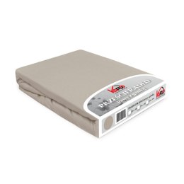 Prześcieradło jersey z gumką 180x200 kakaowe 046 Constance KARO