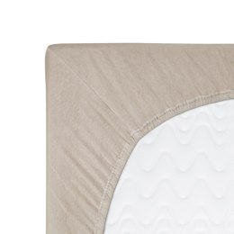 Prześcieradło jersey z gumką 180x200 kakaowe 046 Constance KARO