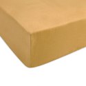 Prześcieradło jersey z gumką 180x200 musztardowe 042 Constance KARO Prześcieradło jersey z gumką 180x200 musztardowe 042 Constance KARO