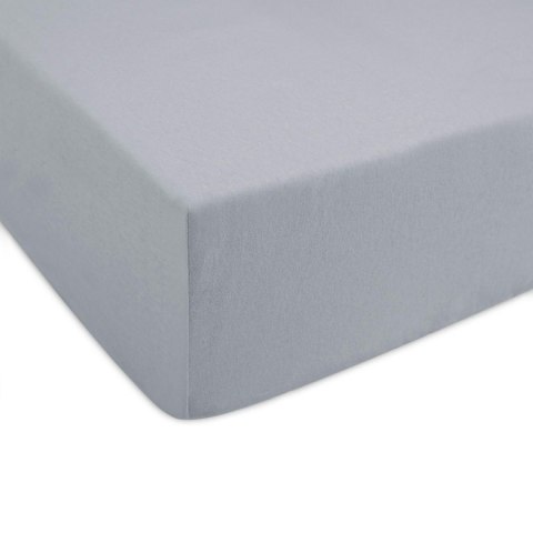 Prześcieradło jersey z gumką 180x200 popielate 024 Constance KARO Prześcieradło jersey z gumką 180x200 popielate 024 Constance KARO