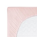 Prześcieradło jersey z gumką 180x200 różowe pudrowe 006 Constance KARO Prześcieradło jersey z gumką 180x200 różowe pudrowe 006 Constance KARO