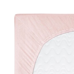 Prześcieradło jersey z gumką 180x200 różowe pudrowe 006 Constance KARO