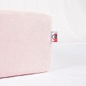 Prześcieradło jersey z gumką 180x200 różowe pudrowe 006 Constance KARO Prześcieradło jersey z gumką 180x200 różowe pudrowe 006 Constance KARO