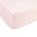 Prześcieradło jersey z gumką 180x200 różowe pudrowe 006 Constance KARO Prześcieradło jersey z gumką 180x200 różowe pudrowe 006 Constance KARO