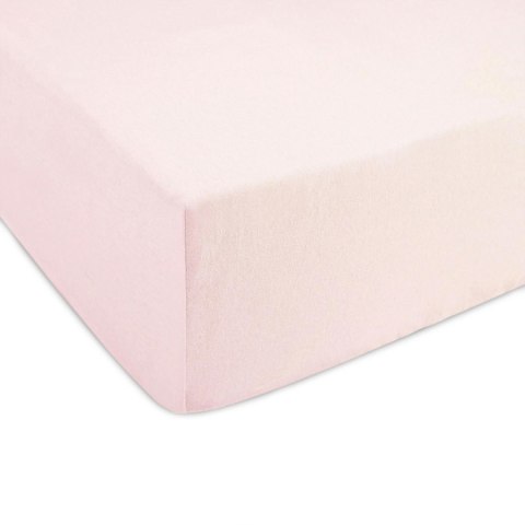 Prześcieradło jersey z gumką 180x200 różowe pudrowe 006 Constance KARO Prześcieradło jersey z gumką 180x200 różowe pudrowe 006 Constance KARO