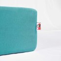 Prześcieradło jersey z gumką 180x200 turkusowe 010 Constance KARO Prześcieradło jersey z gumką 180x200 turkusowe 010 Constance KARO