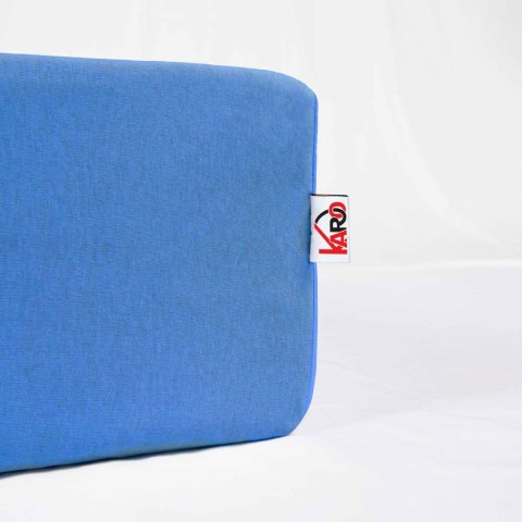 Prześcieradło jersey z gumką 220x200 chabrowe 011 Constance KARO Prześcieradło jersey z gumką 220x200 chabrowe 011 Constance KARO