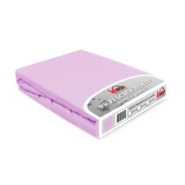 Prześcieradło jersey z gumką 220x200 wrzosowe 016 Constance KARO