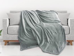 Koc narzuta z mikrofibry 150x200 Premium Soft 2512 szary Darymex