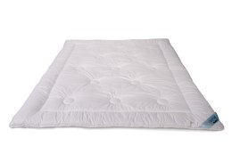 Kołdra antyalergiczna 155x200 Royal Satin 1300g biała Piórex