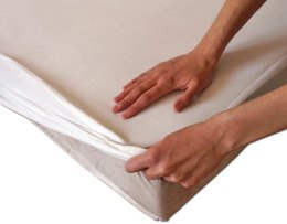 Ochronne prześcieradło z gumką 80x200 białe 01 SG Darymex
