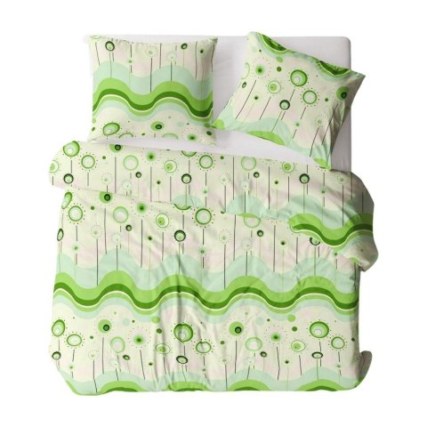Pościel z kory 140x200 014G Lizaki Zielone guziki 100% bawełna gruba polska Pościel z kory 140x200 014G Lizaki Zielone guziki 100% bawełna gruba polska