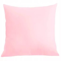 Poszewka bawełniana 40x40 różowa 08 jasna jednobarwna