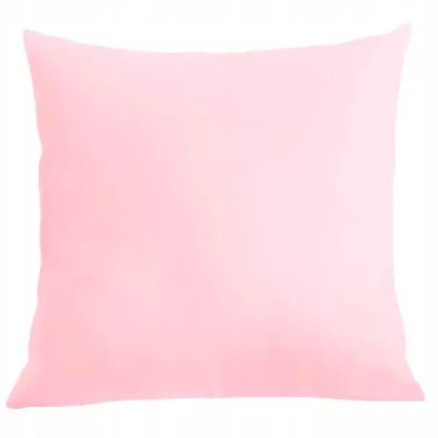 Poszewka bawełniana 40x40 różowa 08 jasna jednobarwna Poszewka bawełniana 40x40 różowa 08 jasna jednobarwna