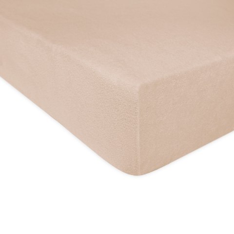 Prześcieradło frotte z gumką 120x200 018 beżowe Darymex Prześcieradło frotte z gumką 120x200 018 beżowe Darymex