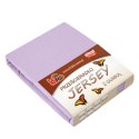 Prześcieradło jersey z gumką 70x140 wrzosowe 036 grube 150g/m2 KARO Prześcieradło jersey z gumką 70x140 wrzosowe 036 grube 150g/m2 KARO