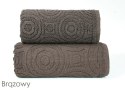 Ręcznik Emma 2 50x100 brązowy 500g/m2 frotte Greno Ręcznik Emma 2 50x100 brązowy 500g/m2 frotte Greno