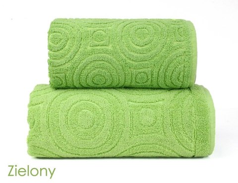 Ręcznik Emma 2 50x100 zielony 500g/m2 frotte Greno Ręcznik Emma 2 50x100 zielony 500g/m2 frotte Greno