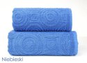 Ręcznik Emma 2 70x140 niebieski 500g/m2 frotte Greno Ręcznik Emma 2 70x140 niebieski 500g/m2 frotte Greno