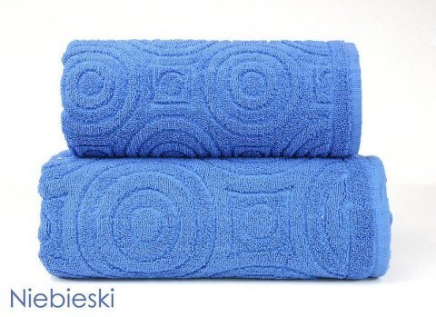 Ręcznik Emma 2 70x140 niebieski 500g/m2 frotte Greno Ręcznik Emma 2 70x140 niebieski 500g/m2 frotte Greno