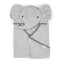 Okrycie kąpielowe 76x76 Słonik szary ręcznik z kapturkiem Clean & Cuddly INGENUITY Okrycie kąpielowe 76x76 Słonik szary ręcznik z kapturkiem Clean & Cuddly INGENUITY