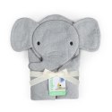 Okrycie kąpielowe 76x76 Słonik szary ręcznik z kapturkiem Clean & Cuddly INGENUITY Okrycie kąpielowe 76x76 Słonik szary ręcznik z kapturkiem Clean & Cuddly INGENUITY