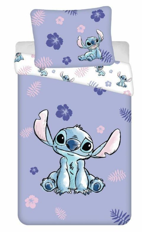 Pościel bawełniana 140x200 Lilo i Stitch fioletowa poszewka 70x90 JF 02 Pościel bawełniana 140x200 Lilo i Stitch fioletowa poszewka 70x90 JF 02