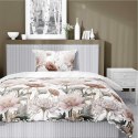 Pościel satynowa 140x200 Biała w pudrowe kwiaty - romantyczna elegancja, 100% bawełna - 5482 B - Home Satin 71 Pościel satynowa 140x200 Biała w pudrowe kwiaty - romantyczna elegancja, 100% bawełna - 5482 B - Home Satin 71