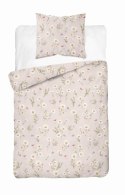 Pościel satynowa 140x200 Ciepły beż w polne kwiaty - romantyczny wzór, 100% bawełna - 5476 A - Home Satin 71 Pościel satynowa 140x200 Ciepły beż w polne kwiaty - romantyczny wzór, 100% bawełna - 5476 A - Home Satin 71