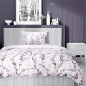 Pościel satynowa 140x200 Lawendowe gałązki na pudrowym różu - romantyczny wzór, 100% bawełna 5475 A - Home Satin 71 Pościel satynowa 140x200 Lawendowe gałązki na pudrowym różu - romantyczny wzór, 100% bawełna 5475 A - Home Satin 71