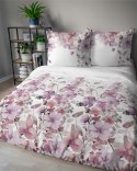 Pościel satynowa 160x200 Biała w pastelowe kwiaty - romantyczna elegancja, 100% bawełna - 5478 B - Home Satin 71 Pościel satynowa 160x200 Biała w pastelowe kwiaty - romantyczna elegancja, 100% bawełna - 5478 B - Home Satin 71