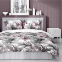 Pościel satynowa 160x200 Biała z liśćmi palmowymi i różowymi hibiskusami - styl tropikalny, 100% bawełna - 5479 B - Home Satin 7 Pościel satynowa 160x200 Biała z liśćmi palmowymi i różowymi hibiskusami - styl tropikalny, 100% bawełna - 5479 B - Home Satin 7