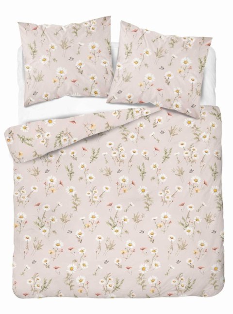 Pościel satynowa 160x200 Ciepły beż w polne kwiaty - romantyczny wzór, 100% bawełna - 5476 A - Home Satin 71 Pościel satynowa 160x200 Ciepły beż w polne kwiaty - romantyczny wzór, 100% bawełna - 5476 A - Home Satin 71