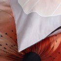 Pościel satynowa 160x200 Kwiaty szara morelowa 12409 SATYNLOVE PREMIUM Pościel satynowa 160x200 Kwiaty szara morelowa 12409 SATYNLOVE PREMIUM