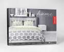 Pościel satynowa 160x200 Zielone i szare groszki na kremie - świeży minimalizm, 100% bawełna 5474 B - Home Satin 71 Pościel satynowa 160x200 Zielone i szare groszki na kremie - świeży minimalizm, 100% bawełna 5474 B - Home Satin 71