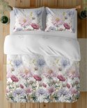 Pościel satynowa 220x200 Biała w pastelowe kwiaty - subtelna elegancja, 100% bawełna - 5482 A - Home Satin 71 Pościel satynowa 220x200 Biała w pastelowe kwiaty - subtelna elegancja, 100% bawełna - 5482 A - Home Satin 71