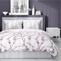 Pościel satynowa 220x200 Lawendowe gałązki na pudrowym różu - romantyczny wzór, 100% bawełna 5475 A - Home Satin 71 Pościel satynowa 220x200 Lawendowe gałązki na pudrowym różu - romantyczny wzór, 100% bawełna 5475 A - Home Satin 71