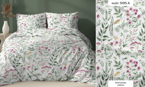Poszewka bawełniana 70x80 łąka kolorowa zapinana na suwak 5195 A KARO Bawełna Max Poszewka bawełniana 70x80 łąka kolorowa zapinana na suwak 5195 A KARO Bawełna Max